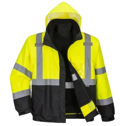 Portwest Hi-Vis Premium 3in1 Bomber Jacket