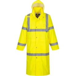 Portwest Hi-Vis Rain Coat 122cm