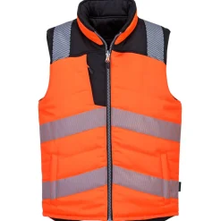 Portwest Hi-Vis Reversible Bodywarmer