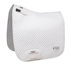 ProReaction Pima Dressage Saddle Pad with Numbers by Hy Equestrian