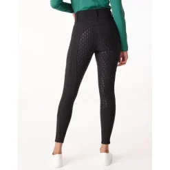 PS of Sweden Britney Black Full Grip Winter Breeches