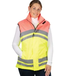 Reflector Two Tone Gilet by Hy Equestrian
