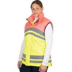Reflector Two Tone Gilet by Hy Equestrian