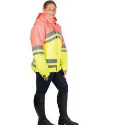 Reflector Two Tone Coat by Hy Equestrian