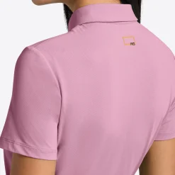 Rider's Gene Ladies Jersey Short Sleeve Training Zip Polo
