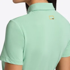 Rider's Gene Ladies Jersey Short Sleeve Training Zip Polo
