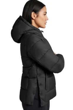 Rider's Gene Nylon Quilted Hooded Puffer Jacket
