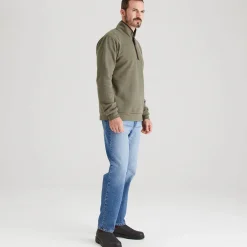 Ridgeline Mens Brancaster 1/4 Zip Top