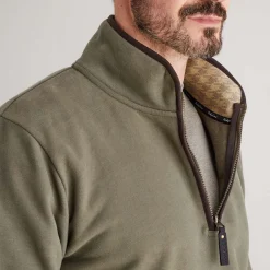 Ridgeline Mens Brancaster 1/4 Zip Top