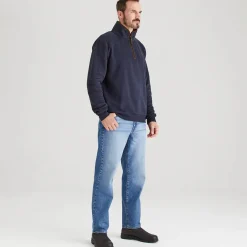 Ridgeline Mens Brancaster 1/4 Zip Top