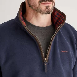 Ridgeline Mens Brancaster 1/4 Zip Top