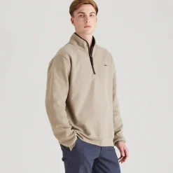Ridgeline Mens Brancaster 1/4 Zip Top