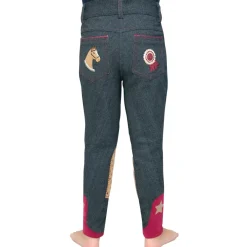 Riding Star Collection Denim Jodhpurs by Little Rider