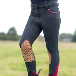 Riding Star Collection Denim Jodhpurs by Little Rider