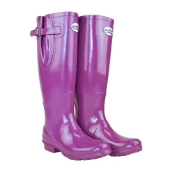 Rockfish Women's Tall Adjustable Gloss Wellington