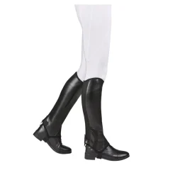Saxon Equileather Half Chaps - Adults