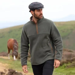Shires Aubrion Core Men's Half Zip Fleece