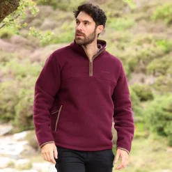 Shires Aubrion Core Men's Half Zip Fleece