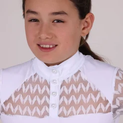 Shires Aubrion Optima VX Show Shirt - Young Rider