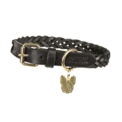 Shires Digby & Fox Plaited Dog Collar