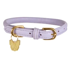 Shires Digby & Fox Rolled Leather Dog Collar