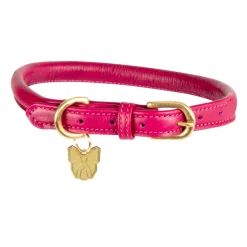 Shires Digby & Fox Rolled Leather Dog Collar