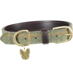 Shires Digby & Fox Tweed Dog Collar