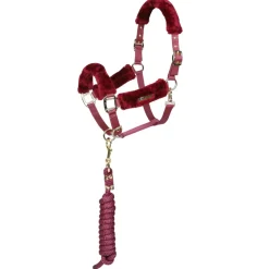 Shires ARMA Faux Fur Headcollar & Lead Rope