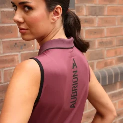 Shires Aubrion Ladies React Sleeveless Tech Polo
