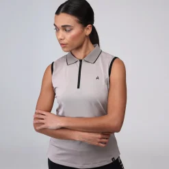 Shires Aubrion Ladies React Sleeveless Tech Polo