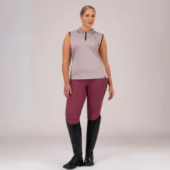 Shires Aubrion Ladies React Sleeveless Tech Polo