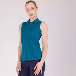 Shires Aubrion Ladies React Sleeveless Tech Polo