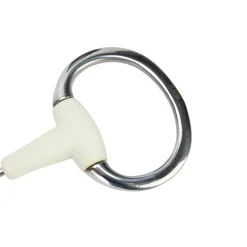 Shires EquiKind Softie Jointed Flat Eggbutt