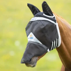 Shires FlyGuard Pro Durable Field Fly Mask With Nose & Ears