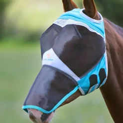 Shires FlyGuard Pro Fine Mesh Fly Mask With Ear Hole & Nose