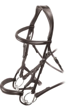 Shires Velociti RAPIDA Rolled Padded Cavesson Bridle