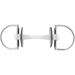 Sprenger Nathe D-Ring Snaffle 20mm Flex Mullen Mouth 75mm Ring