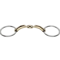 Sprenger Novocontact 14mm Double Jointed Loose Ring Snaffle