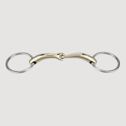 Sprenger Pronamic Bradoon 14mm Sensogan Stainless Steel Single Jointed 55mm Ring