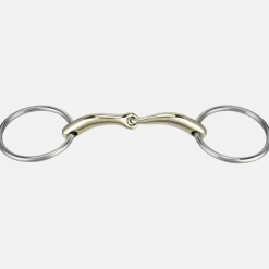 Sprenger Pronamic Large Ring Snaffle 14mm Sensogan Stainless Steel Single Jointed 70mm Ring