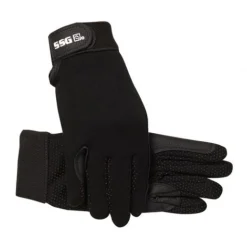 SSG Gloves 5050 SSG Winter Lined Gripper Glove Black