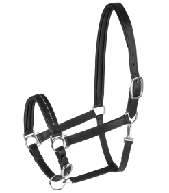 STAR Diamond Leather Halter