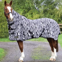 StormX Original Zebra Print Fly Rug