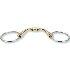 Stubben 2223 Anatomic Loose Ring Sweet Copper Double Broken Snaffle