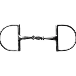 Stubben 2250 D-Ring Stainless Steel Double Broken Bit