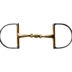 Stubben 2250 D-Ring Sweet Copper Double Broken Bit