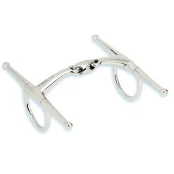 Stubben 2271 Easy Control Double Broken Stainless Steel Full Cheek Snaffle
