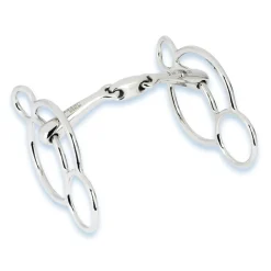 Stubben Easy-Control 3-Ring Gag - Double Broken