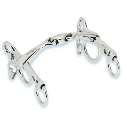 Stubben 2241 Easy Control Stainless Steel Double Broken Pelham