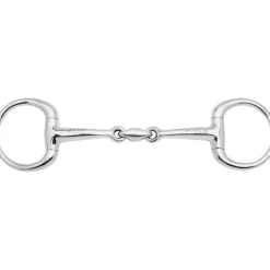 Stubben 2434 Egg Butt Bradoon Stainless Steel Single Jointed Bit